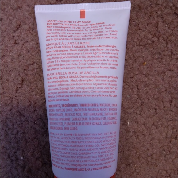 Pink clay mask - Picture 2 of 2